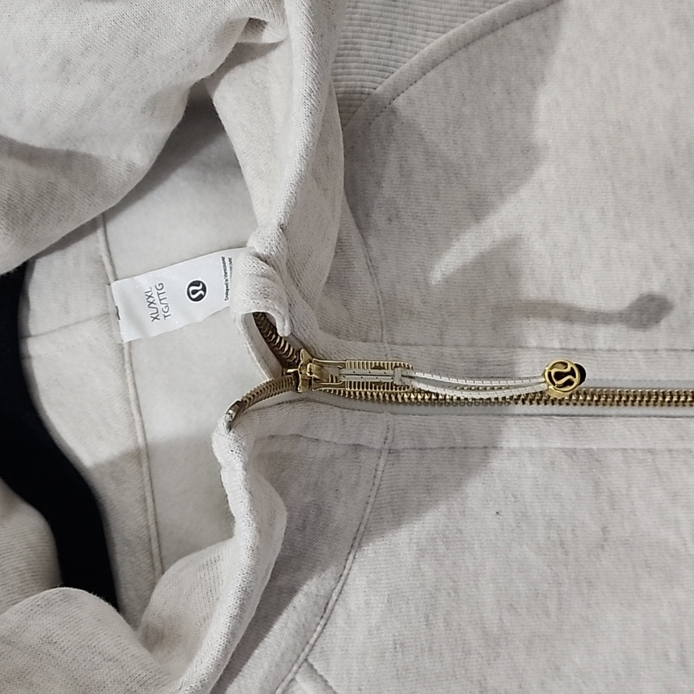Lululemon Scuba Oversized Half-Zip Hoodie - HB/GO (XL/XXL) - Picture 6 of 11